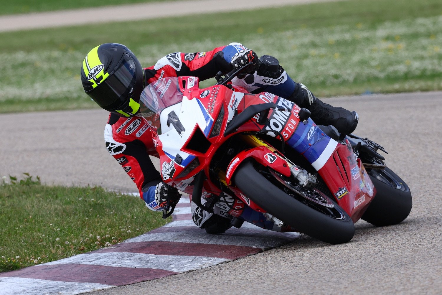 Defending CSBK champion Ben Young (1) is looking to defend his number one plate and claim his fourth consecutive Canadian Superbike championship next weekend at Canadian Tire Motorsport Park. Photo by Rob O'Brien / courtesy CSBK.