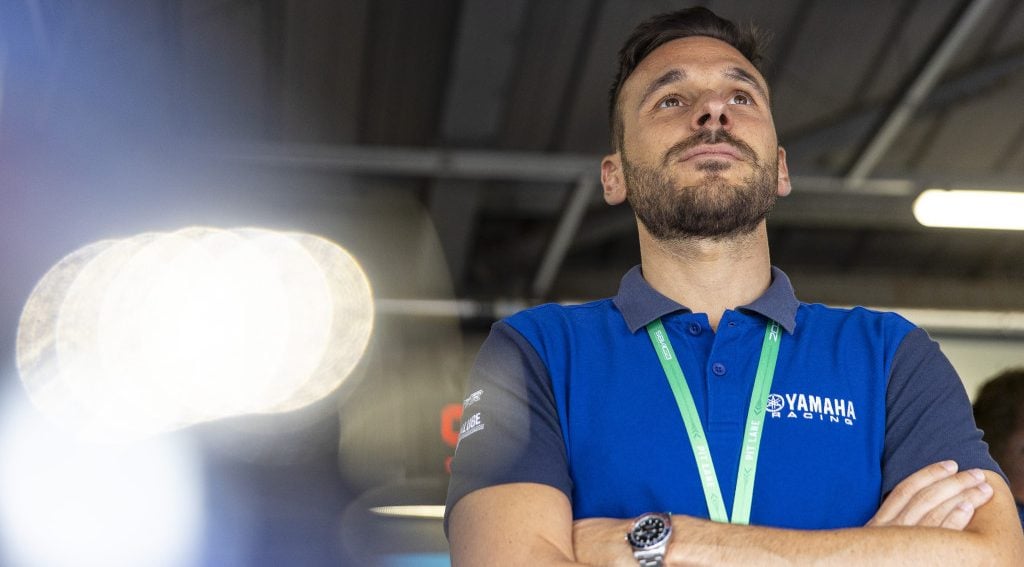 Niccolò Canepa, Yamaha Motor Europe’s Road Racing Sporting Manager. Photo courtesy EWC.