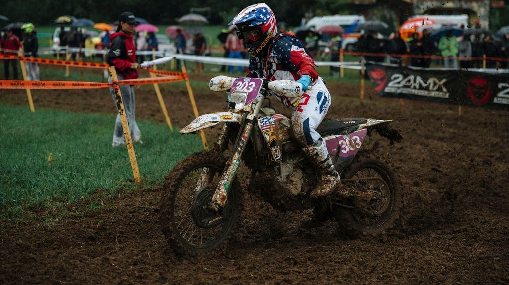 Korie Steede - Rockstar Energy Husqvarna Factory Racing - 6DAYS. Photo courtesy Husqverna.
