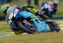 Mathew Scholtz leads the Supersport Championship point standings by seven over PJ Jacobsen as the series heads to Mid-Ohio Sports Car Course in Lexington, Ohio. Photo by Brian J. Nelson