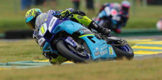 Mathew Scholtz leads the Supersport Championship point standings by seven over PJ Jacobsen as the series heads to Mid-Ohio Sports Car Course in Lexington, Ohio. Photo by Brian J. Nelson