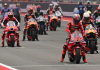 MotoGP grid. Photo courtesy Dorna.