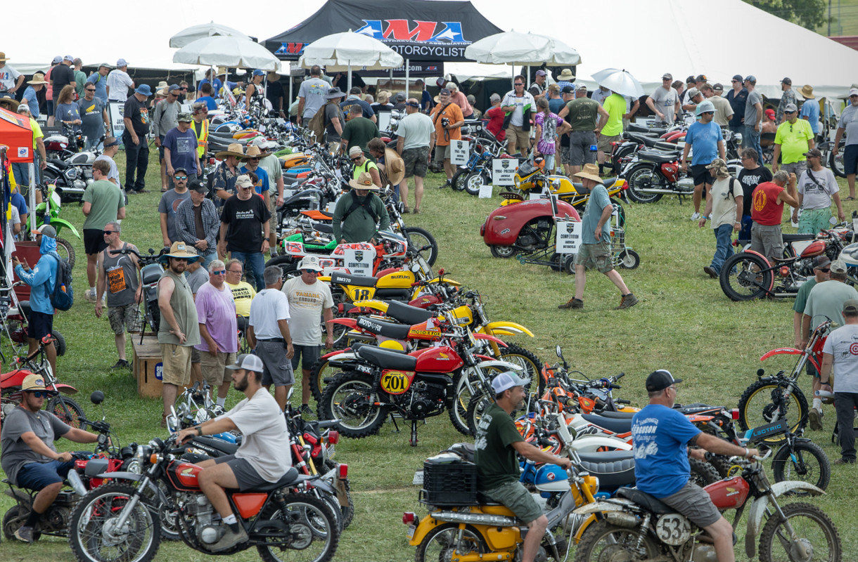 2025 AMA Vintage Motorcycle Days. Photo credit: Kevin Wing