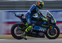 Diogo Moreira (10) at Balaton Park. Photo courtesy Dorna.