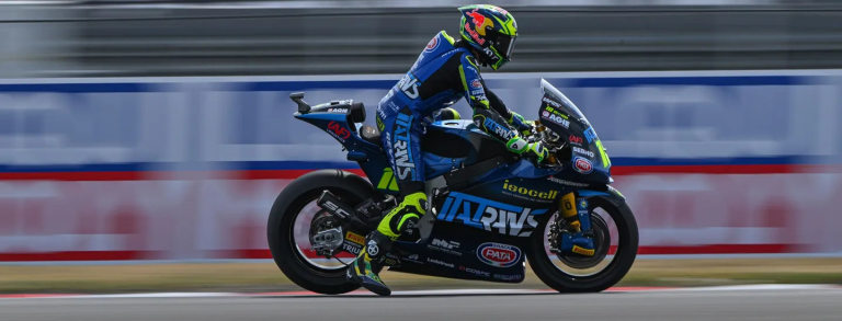 Moto2 : Moreira Quickest Friday Afternoon in Hungary