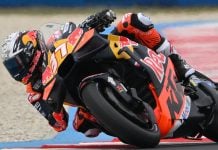 Pedro Acosta (37) at Balaton Park. Photo courtesy Dorna.