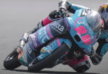 Maximo Quiles (28) at Balaton Park. Photo courtesy Dorna.