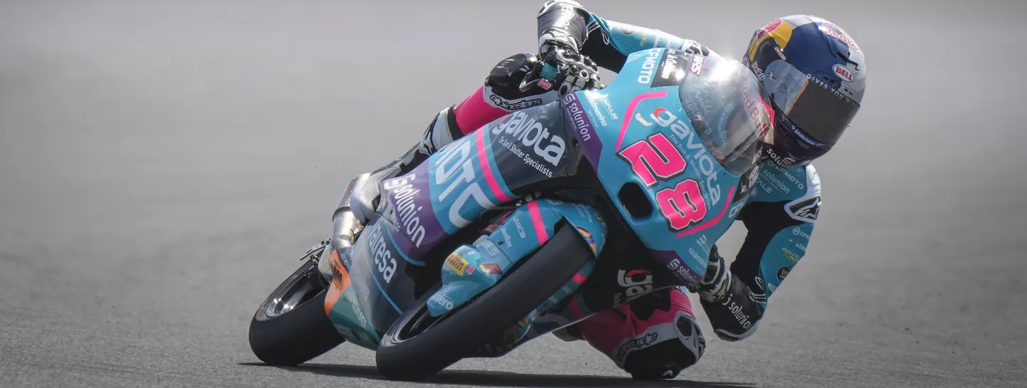 Maximo Quiles (28) at Balaton Park. Photo courtesy Dorna.