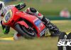 Alessandro Di Mario broke lap record during Race 2 at VIR. Photo courtesy Dunlop.