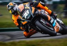 Ben Smith in action at VIR. Photo courtesy Flo4Law SBU Team.