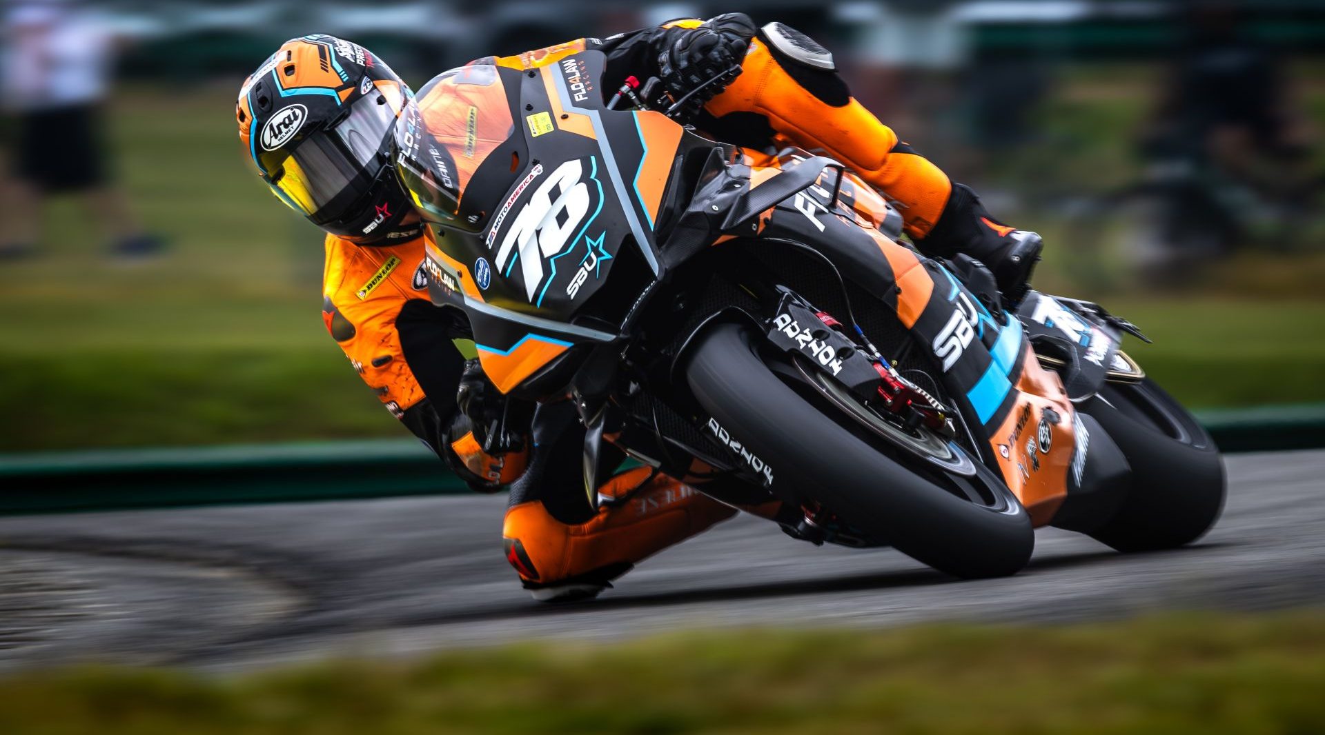 Ben Smith in action at VIR. Photo courtesy Flo4Law SBU Team.