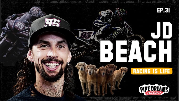 Episode 31: JD “Jiggy Dog” Beach - Racing is Life. Photo courtesy Pipe Dreams Podcast.