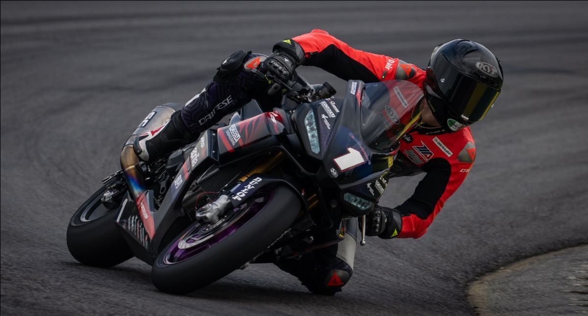 Robem Engineering rider Alessandro Di Mario (No. 1). Photo by Sara Chappell Photos