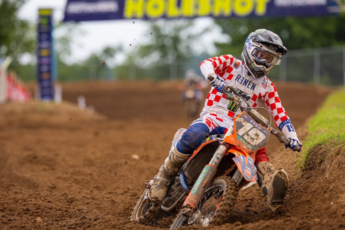 Deacon Denno, the 2025 AMA Amateur Rider of the Year, will look to build on the momentum of winning two Loretta Lynn's titles one week ago.Photo Courtesy MX Sports Pro Racing, Inc.