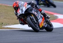 Waters lights up Queensland Raceway in SW-Motech qualifying. Photo by RBMotoLens
