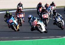 Superbike Masters action at the Phillip Island round of the 2023 Australian Superbike Championship. Image: Russell Colvin