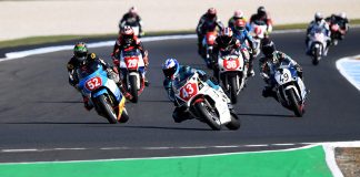 Superbike Masters action at the Phillip Island round of the 2023 Australian Superbike Championship. Image: Russell Colvin