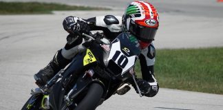 Mahdi Salem took center stage in Friday’s practice for this weekend’s Mission Mini Cup By Motul National Final by posting the fastest lap times. Photo by Larry Lawrence