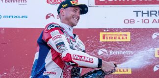 BSB: Danny Kent Earns Double Wins At Thruxton Danny Kent on the podium at Thruxton. Photo courtesy BSB.