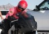 Belen Wagner at Bonneville Motorcycle Speed Trials © Jean Turner
