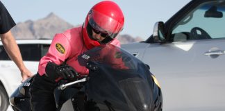 FIM Land Speed: Wagner Sets Pace For Fast Women At Bonneville Belen Wagner at Bonneville Motorcycle Speed Trials © Jean Turner