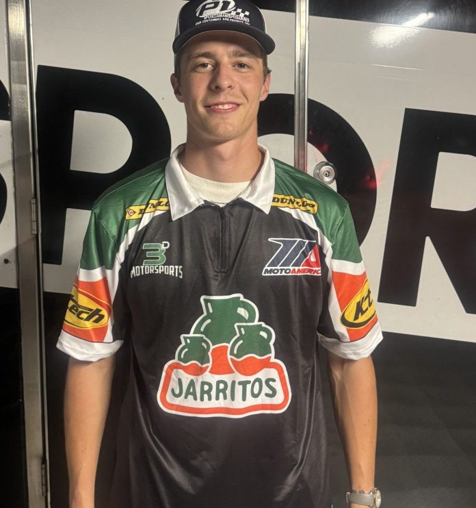 Brandon Paasch is ready to take on Mid-Ohio on behalf of 3D Motorsports and Jarritos. Photo courtesy of 3D Motorsports.