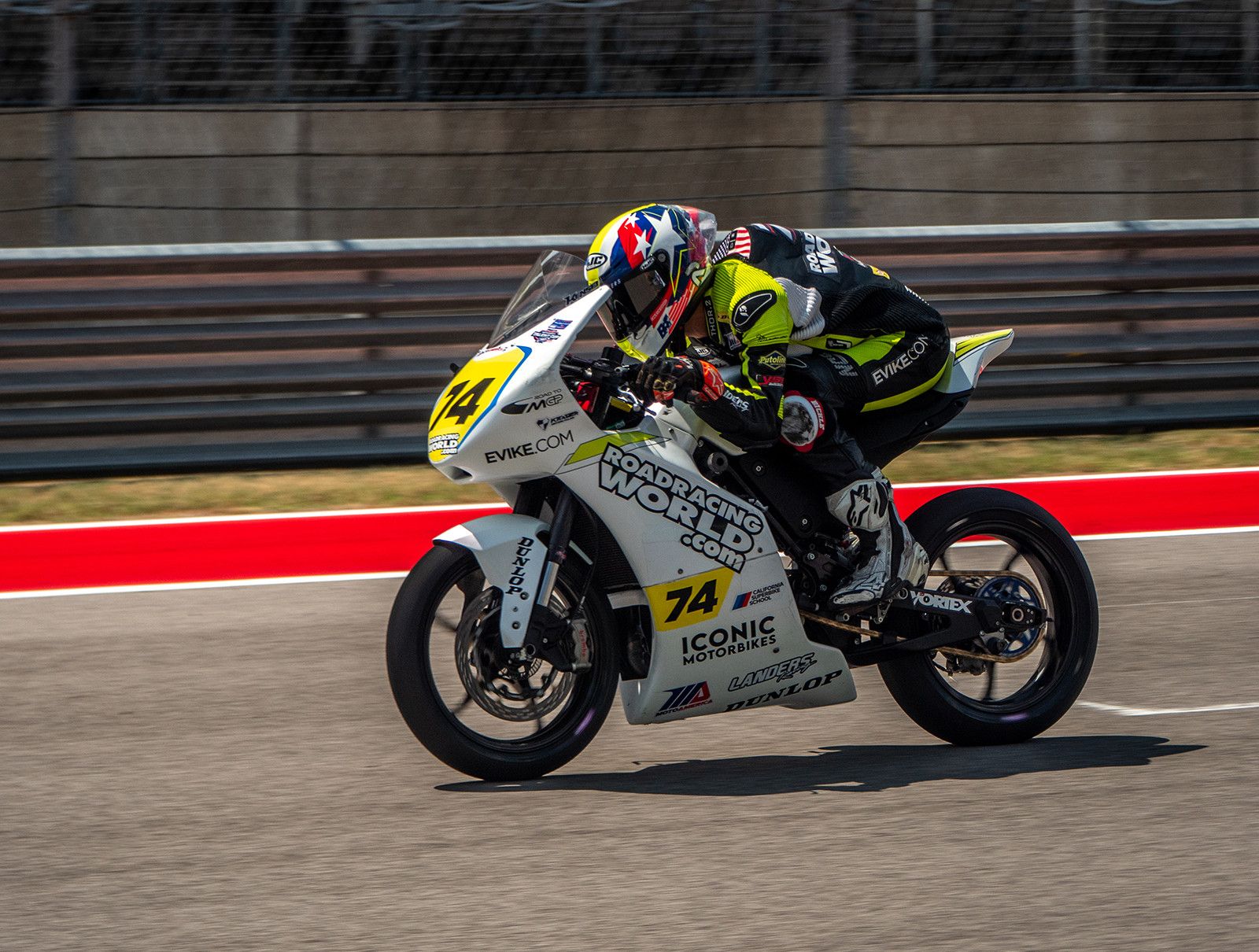 Kensei Matsudaira Makes MotoAmerica Debut at Circuit of the Americas with a Podium. Photo credit: Karen E. Ott Photography