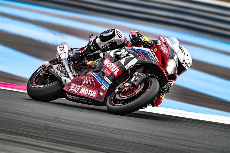 Etienne Masson in action. Photo courtesy SERT Team.