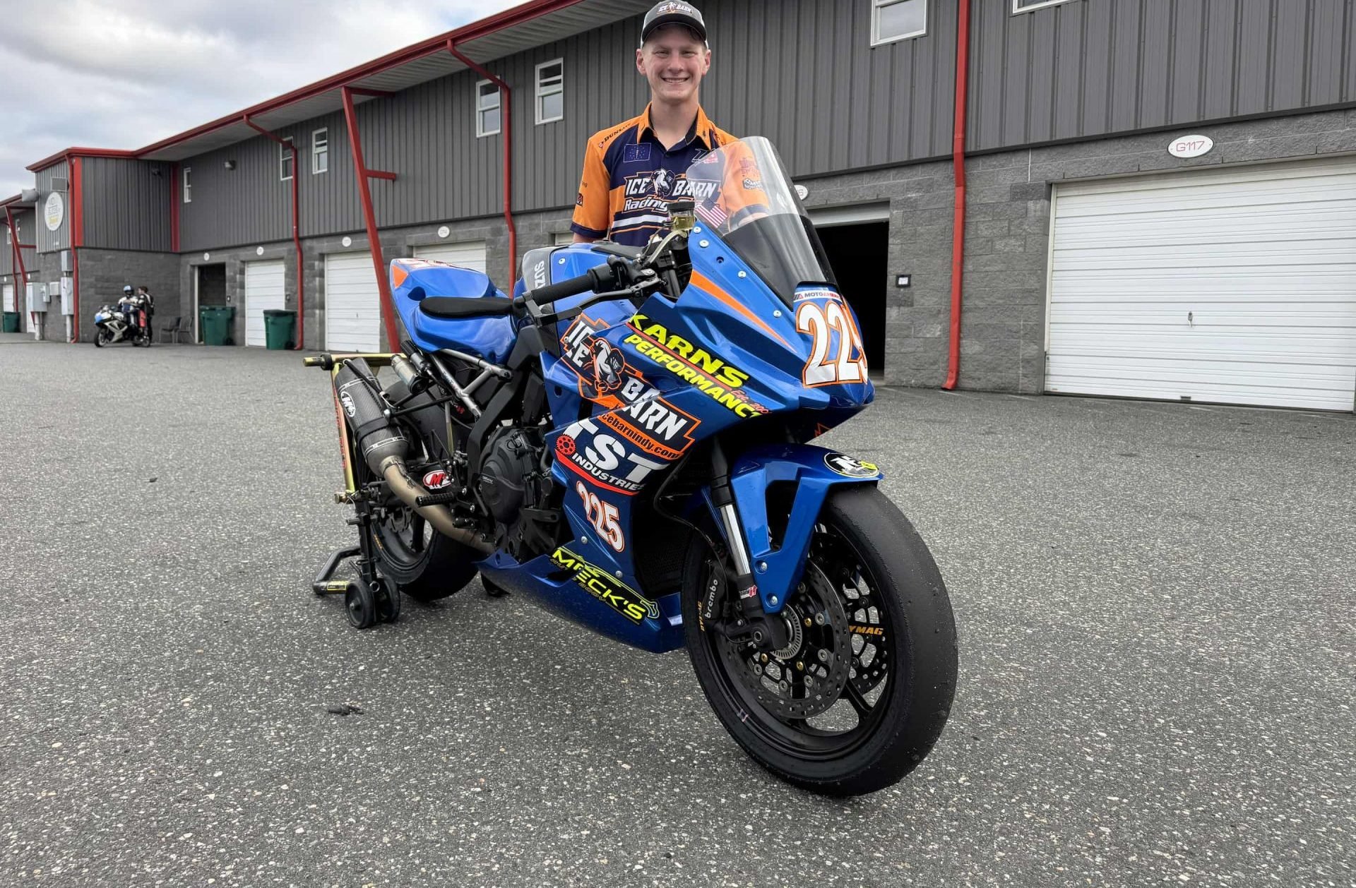 TST Industries Karns Racing Team Welcomes Wildcard Rider Solly Mervis for MotoAmerica Season Finale in New Jersey. Photo Credit Phil Chapin