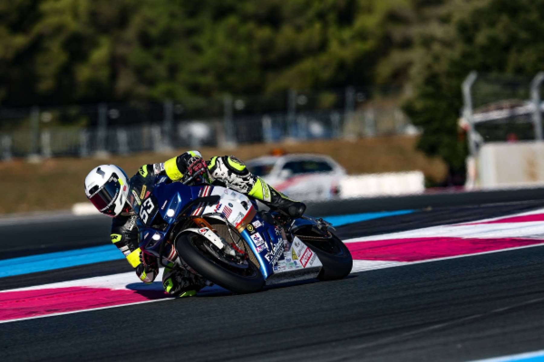 Marco Fetz (53) on his Mana-Au Competition Honda. Photo courtesy Honda Racing.