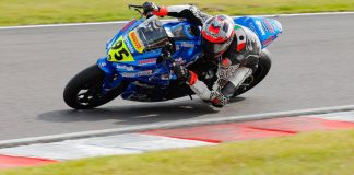 Gus Rodio in action at Donington Park. Photo credit: Ian Hopgood Photography.