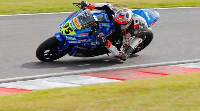 Gus Rodio in action at Donington Park. Photo credit: Ian Hopgood Photography.