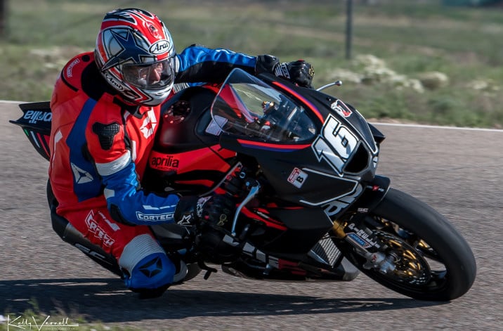 Dimick (16) leads Lightweight GP Championship. Photo By: Kelly Vernell