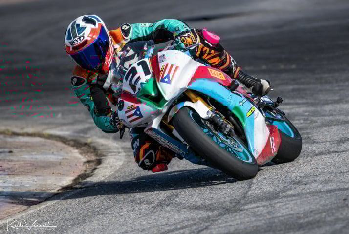 Cruz sets his sights on Racz in Race of the Rockies. Photo By: Kelly Vernell