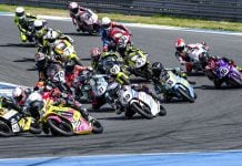 American rider Nathan Gouker (19) at Estoril. Photo credit Frando Racing.