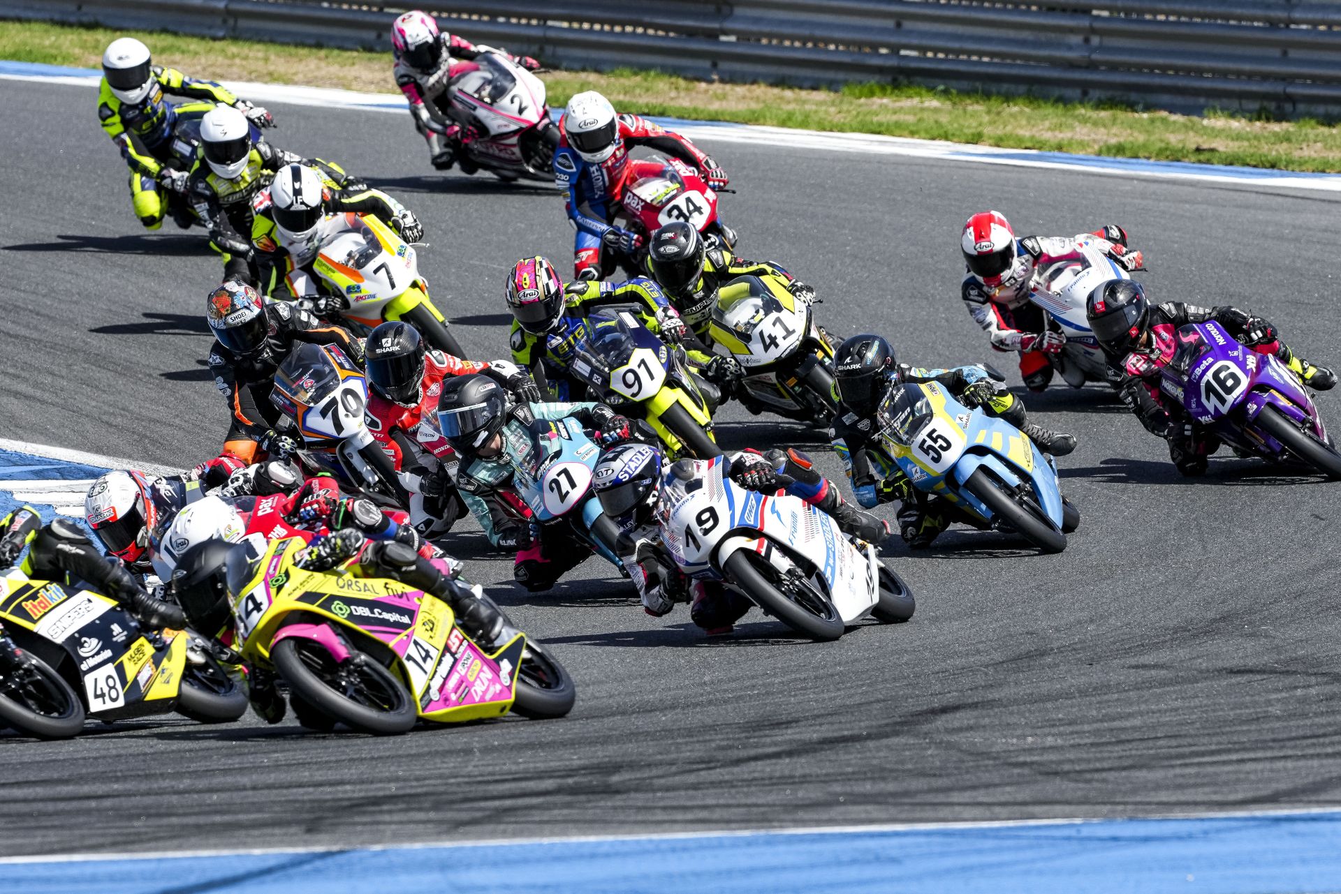 American rider Nathan Gouker (19) at Estoril. Photo credit Frando Racing.