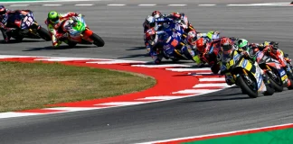 MotoE race at Montmelo. Photo courtesy Dorna.