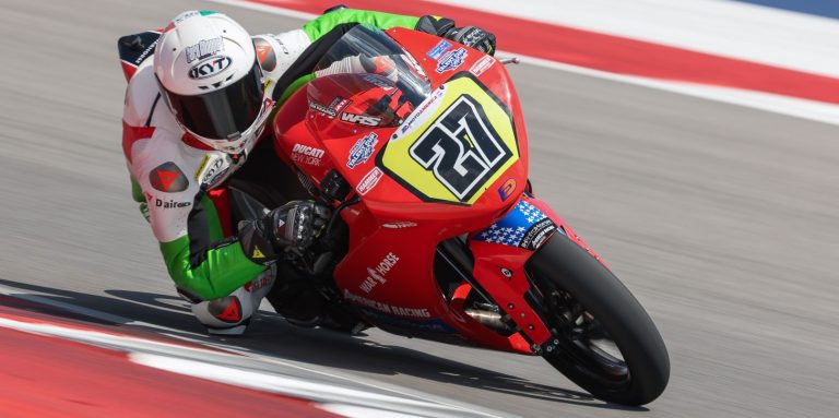 MotoAmerica: Di Mario Leads Talent Cup Warmup At COTA