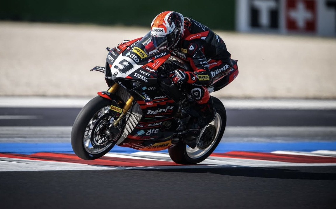Danilo Petrucci (9). Photo courtesy Barni Racing Team.