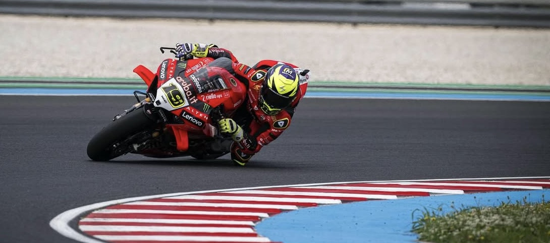 Alvaro Bautista (19). Photo courtesy Aruba.it Team.