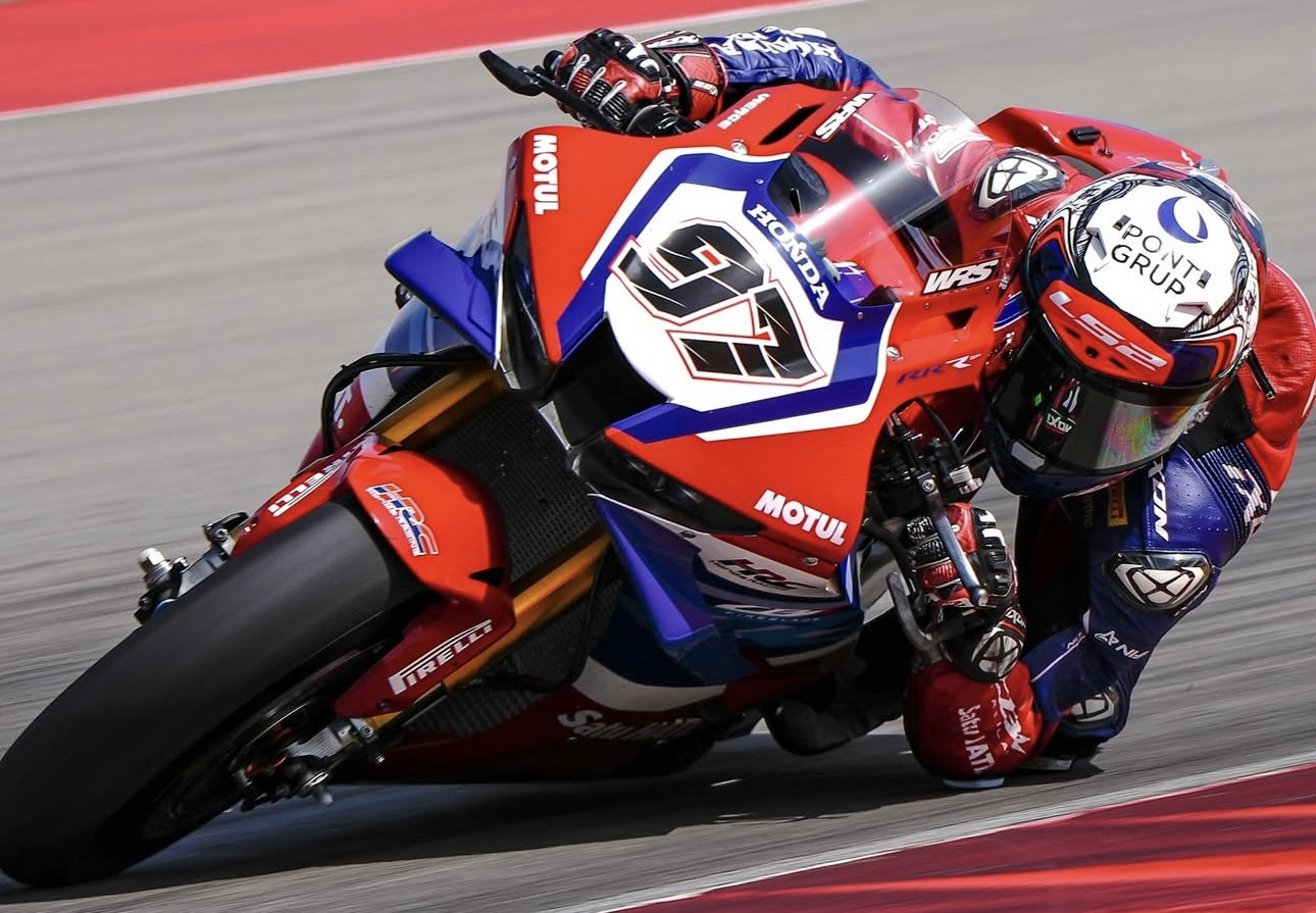 Xavi Vierge (97). Photo courtesy Honda HRC Team.