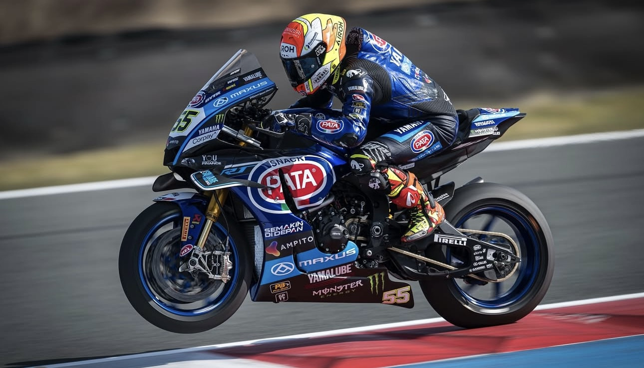 Andrea Locatelli (55). Photo courtesy Pata Maxus Team.