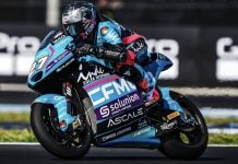 Daniel Holgado (27) at Balaton Park. Photo courtesy Aspar Team.