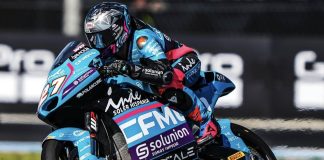 Daniel Holgado (27) at Balaton Park. Photo courtesy Aspar Team.