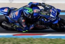 Stefano Manzi at Balaton Park. Photo courtesy Pata Yamaha Ten Kate Team.