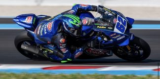 Stefano Manzi at Balaton Park. Photo courtesy Pata Yamaha Ten Kate Team.