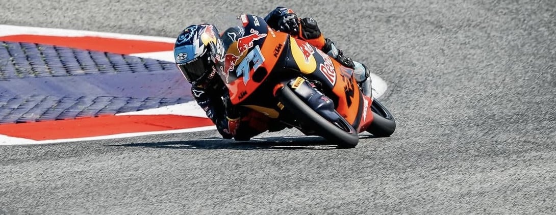 Valentin Perrone (73). Photo courtesy Red Bull KTM Tech3.