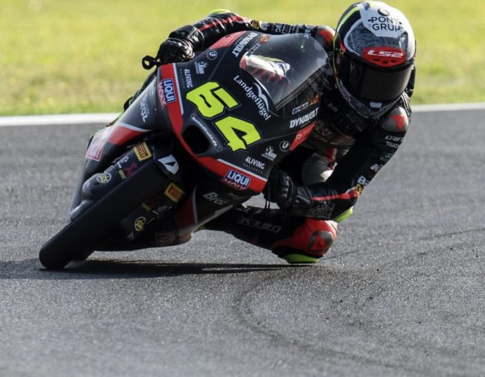 David Muñoz (64) at Misano. Photo courtesy IntactGP.