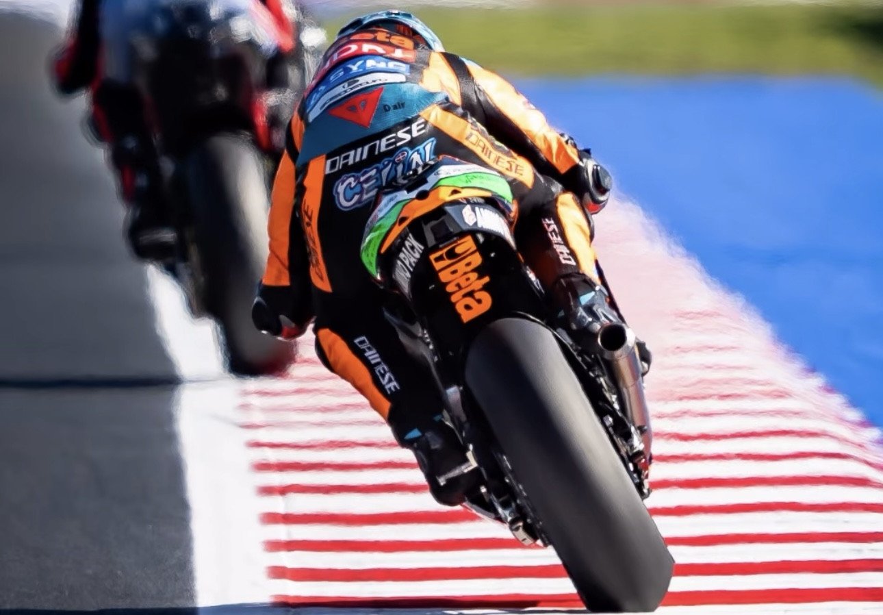 Celestino Vietti (13) at Misano. Photo courtesy SpeedRS Team.