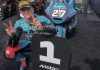 Daniel Holgado in parc fermé after taking pole position at Misano. Photo courtesy Aspar Team.